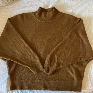 H&M Mock-neck Sweater - Large, Brown